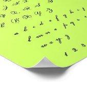 手紙ポスター ポスター (角)