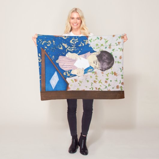 手紙メリー・カッサット フリースブランケット (インサイチュ)