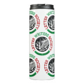 手紙ライター協会熱タンブラー タンブラー (裏面)