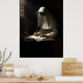 手紙幽霊のよく出るの文通書The Nun a Letter"De ポスター (キッチン)