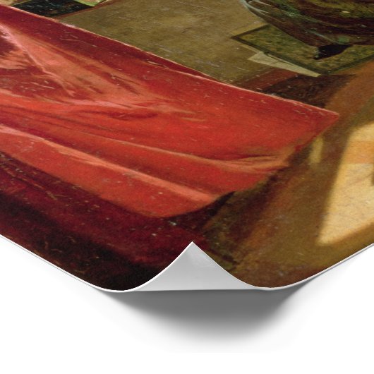 手紙読は ポスター (角)