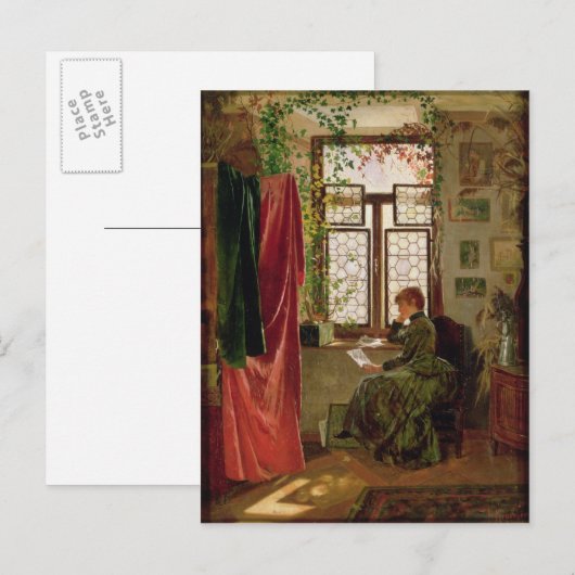 手紙読は ポストカード (正面/裏面)