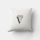 手紙顔枕 クッション (裏面)