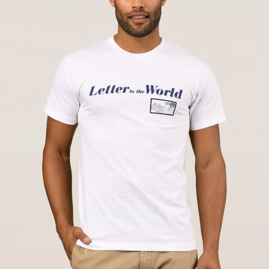 手紙02 Tシャツ (正面)