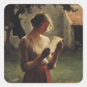 手紙 スクエアシール (正面)