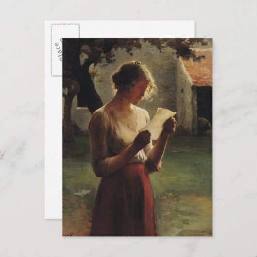 手紙 ポストカード (正面/裏面)