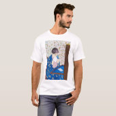 「手紙」, メアリー・カサット Tシャツ (正面フル)