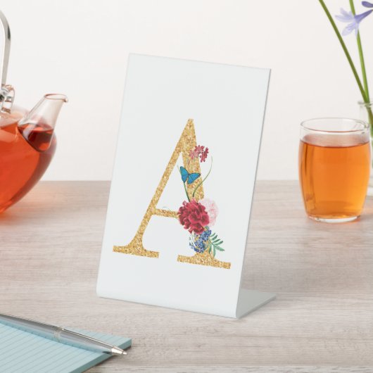 手紙 台座サイン (インサイチュ)