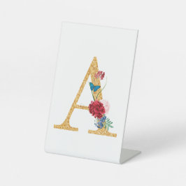 手紙 台座サイン