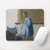 手紙、c.1662-63 (キャンバスの油)を読んでいる女性 マウスパッド (マウス)