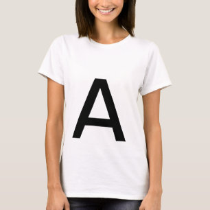 手紙Aシャツ Tシャツ