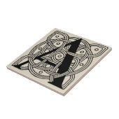 手紙Aヴィンテージケルト結び目模様モノグラム タイル (側面)