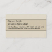 手紙Aヴィンテージケルト結び目模様モノグラム 名刺 (裏面)