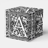 手紙A中世モノグラムアールヌーボー フェイバーボックス (裏面サイド)