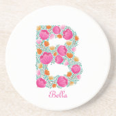 手紙Bカスタマイズ砂石の星 コースター (正面)