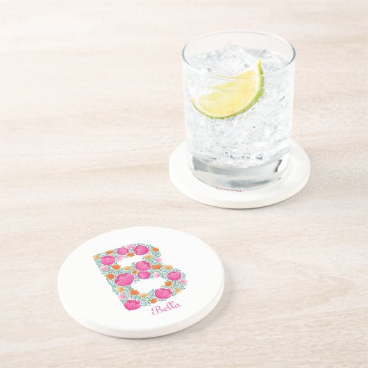 手紙Bカスタマイズ砂石の星 コースター (側面)