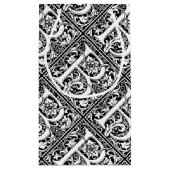 手紙B中世モノグラムアールヌーボー スモールペーパーバッグ (裏面)