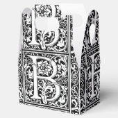 手紙B中世モノグラムアールヌーボー フェイバーボックス (オープン)