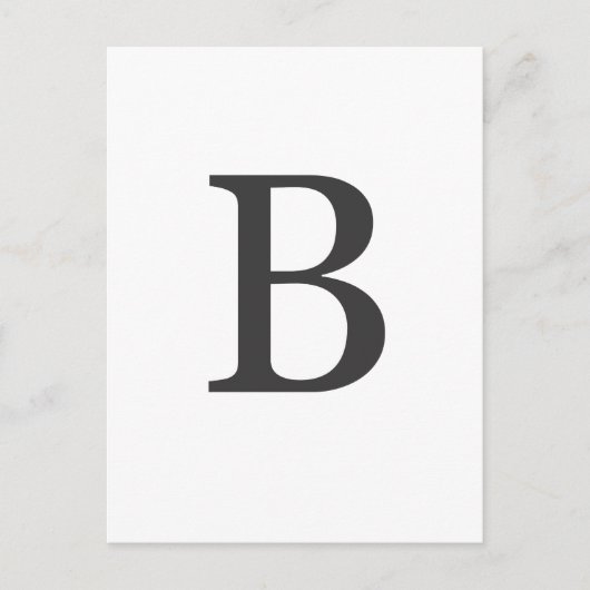 「手紙B」 ポストカード (正面)