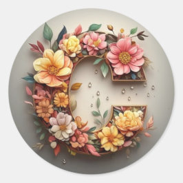 手紙C封筒シール ラウンドシール