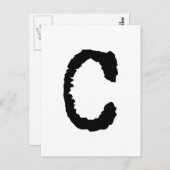 手紙C ポストカード (正面/裏面)