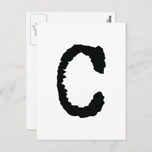 手紙C ポストカード (正面/裏面)