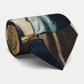 手紙ca.1665を読んでいる青のVermeerの女性 ネクタイ (ロール)