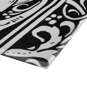 手紙D中世モノグラムアールヌーボー カッティングボード (角)