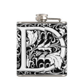 手紙D中世モノグラムアールヌーボー フラスク (裏面)