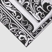 手紙D中世モノグラムアールヌーボー 薄葉紙 (詳細)