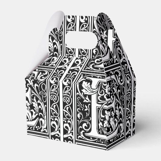 手紙E中世モノグラムアールヌーボー フェイバーボックス (裏面サイド)