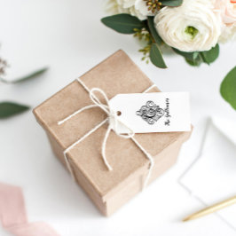 手紙Gイニシャルエレガントフローリッシュモノグラム名 ラバースタンプ