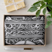 手紙G中世モノグラムアールヌーボー 薄葉紙 (ギフト)