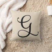 手紙G クッション (ブランケット)