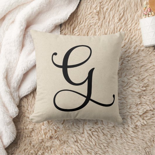 手紙G クッション (ブランケット)