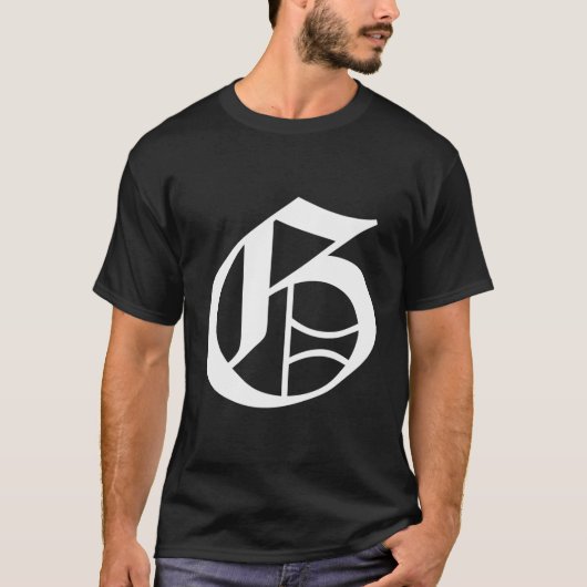 手紙G Tシャツ (正面)