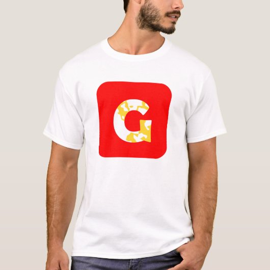 手紙G Tシャツ (正面)