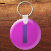 手紙I キーホルダー (正面)