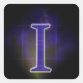 手紙I スクエアシール (正面)