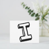 手紙I ポストカード (スタンド正面)