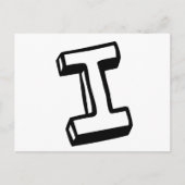 手紙I ポストカード (正面)