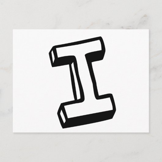 手紙I ポストカード (正面)