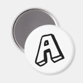 手紙I マグネット (正面/裏面)