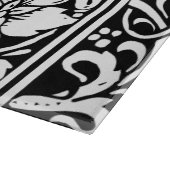 手紙J中世モノグラムアールヌーボー カッティングボード (角)