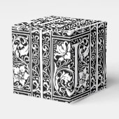 手紙J中世モノグラムアールヌーボー フェイバーボックス (正面サイド)