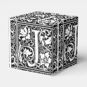 手紙J中世モノグラムアールヌーボー フェイバーボックス (裏面サイド)