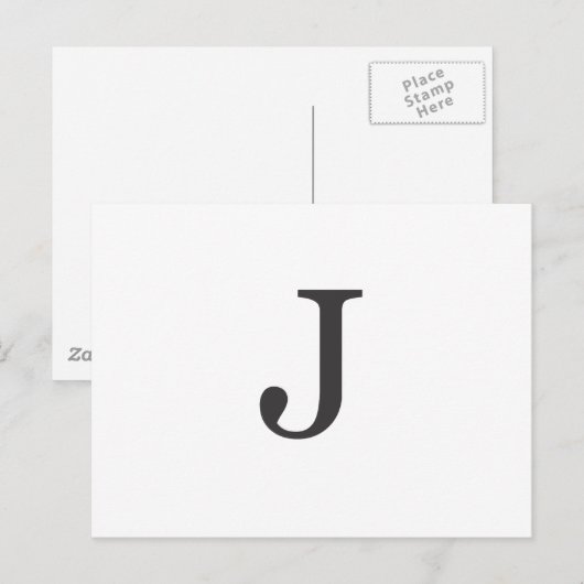 「手紙J」 ポストカード (正面/裏面)