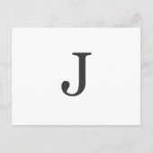 「手紙J」 ポストカード (正面)