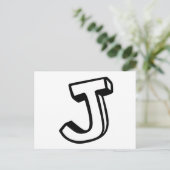 手紙J ポストカード (スタンド正面)