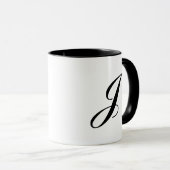 "手紙J " マグカップ (正面右)